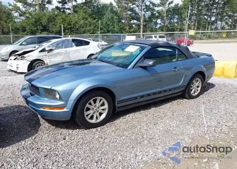 2007 Ford Mustang V6 Deluxe/V6 Premium from USA, damaged, VIN 1ZVFT84N375252177